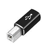 タイプ C メス B オス USB変換コネクタ Bタイププラグ USB-C Type C & 2.0 変換アダプタ オス タイプ C タイプ用変換アダプタ オーディオファン Bタイプ用変換アダプタ ケーブル アダプター