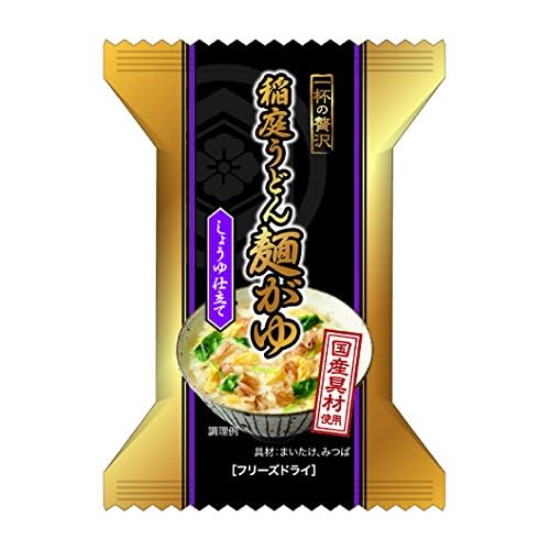 MCフードスペシャリティーズ 一杯の贅沢 稲庭うどん麺がゆ しょうゆ仕立て