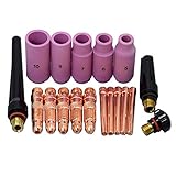 TIG Collet Body Consumables Accessorie Assorted Size SR WP-17 18 26 TIG Welding Torch 18pcs [並行輸入品]