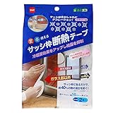 ニトムズ サッシ枠断熱テープDECO16 フラワー  2mm×16mm×7m 2巻入 E1160