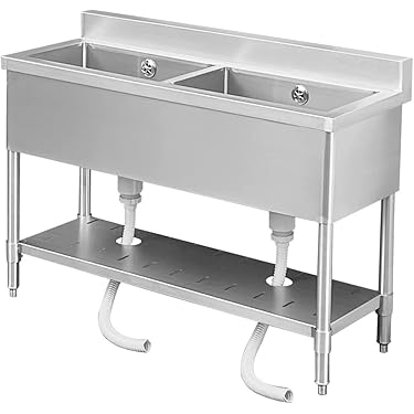 業務用シンク  セット買いはお値引可能 業務用/新品】【テンポスオリジナル】2槽シンク HTB2S-094 幅900