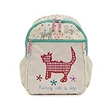 Pink Lining Childs Mini Rucksack / Toddler Backpack - Raining Cats And Dogs by Raining Cats and Dogs