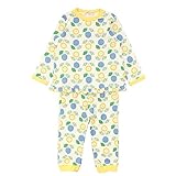 （アンパサンド）AMPERSAND Girl's北欧植物総柄パジャマ女の子/寝間着/長袖 95 キナリ