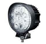 高輝度LED 広範囲 防水 ワークライト【 広角 タイプ 】 トラックやダンプの 荷台灯にも