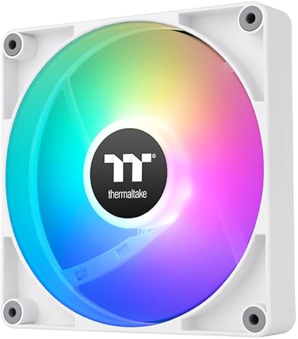 Amazon | Thermaltake SWAFAN EX14 RGB White (3-Fan Pack) PCケース