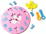 ランダムカラー番号パズル赤ちゃんベビーキッズFoam教育玩具時計1 Brain Developmentalトイギフト