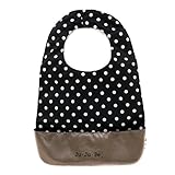 ju-ju-be LegacyコレクションBe Neatリバーシブルよだれかけ One Size ブラック 13AA12L-TDU-NO SIZE