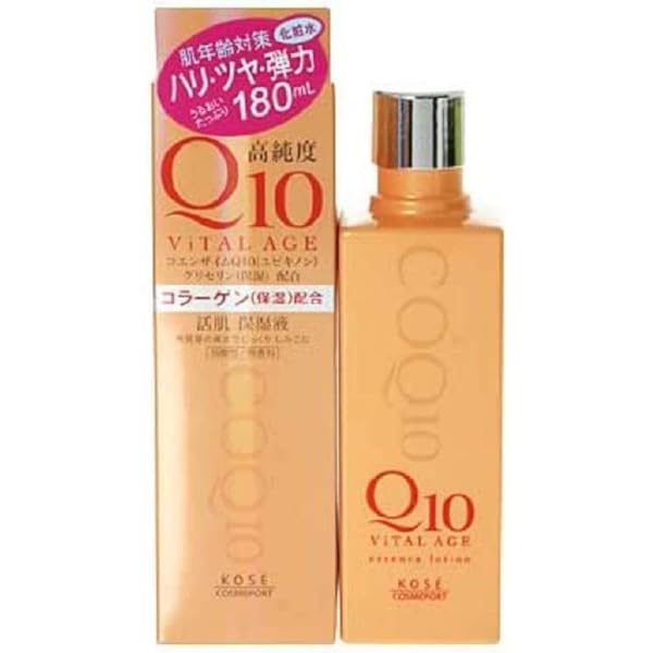 新品未開封○アスピア化粧品 Q10エッセンシャルローション　Q10+pm ○ バイタルエイジQ10 ローション 300mL｜スキンケア｜化粧水