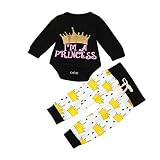ロンパース＋パンツ2点セット　Supplylink　ロングスリーブ　長袖　英字のプリント　クラウンがあり　男の子　ボイズ　女の子　ガールズ　ベビー　赤ちゃん冬　秋　春　可愛い　ファッション　素敵　【対