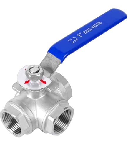 Amazon.co.jp: 1 個 316L ステンレス鋼 T ポート/L ポート 3 方向