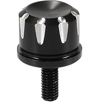 Amazon | 4個のオートバイヘッドボルトカバー、スクリュー