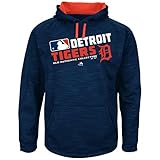 MLBメンズAuthenticコレクションチームChoice Streakフリースパーカー( XLサイズ, Detroit Tigers )