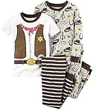 カーターズ Carter's ベビー パジャマ 上下4点セット 4-Piece Snug Fit Cotton PJs 12M (72-78cm)