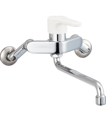 Amazon.co.jp: LIXIL(リクシル) INAX キッチン用 壁付 シングルレバー