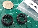 SK-20　配線孔キャップ　プラスチック・黒　内円直径φ16mm ケース穴20mm　ケース全径23mm　５個入＜yjp-0565＞