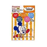 （まとめ買い）ピジョン 食事用おでかけエプロン ディズニーベビー 8枚入×11セット