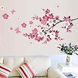 adarlホームデコレーションクリエイティブフェザー取り外し可能なアートデカール壁画リビングルームオフィス装飾壁ステッカー S ピンク Do not supply