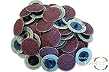 50 PC 2 Inch Roloc Discs 24 (Coarse) Grit R Type Sanding Abrasives [並行輸入品]