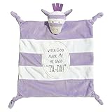 Grasslands Road Noah's Ark Cozie Animal Blanket Zebra Giraffe Lion or Elephant (Zebra) by Grasslands
