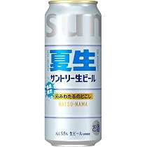 Amazon.co.jp: サントリー生ビール 夏生 500ml 24本 【爽快な後口と