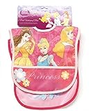 ディズニープリンセス　ベビービブス2pcセット8166【スタイ　よだれかけ　赤ちゃん　エプロン　キャラクター　インポート　グッズ】