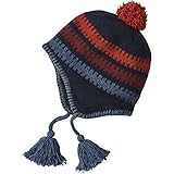 【正規取扱店製品】patagonia パタゴニア キッズウーリーハット 65983 ラダーストライプ：ネイビーブルー L
