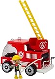 Hape Playscapes Big Red Fire Truck [並行輸入品]
