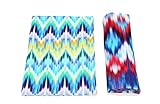 La Millou - Muslin Swaddle Blanket - Soft & Delicate (AURORA YELLOW + AURORA BLUE) by La Millou