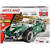 Meccano 5-in-1ロードスタープルバックカー構築キット