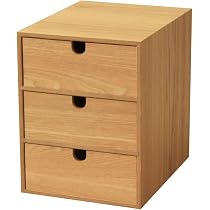 Amazon｜木製 天然木 収納ボックス 卓上 小物収納 化粧品 小物入れ 幅