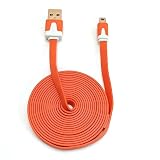 3DS USB 充電器 ロングケーブル オレンジ AD-2388