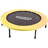 RIORES （リオレス） トランポリン 室内用 家庭用 102cm 耐荷重110kg 折り畳み式 静音型 ダイエット トレーニング フィットネス 巣ごもり ギフト 大人用 子供用