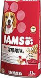 アイムス (IAMS) 成犬用 健康維持用ラム&ライス 小粒 12kg [ドッグフード]