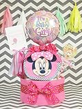 ★US限定公式商品★ミニー スタイ おむつケーキ　Sサイズ