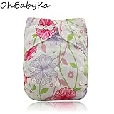 Ohbabyka布おむつ おむつカバー ベビー 布オムツ おむつ オムツ フリーサイズ サイズ調節可 子供服 しゃれ かわいい キッズ服 ベビー服 漏れにく 吸水性が優れてる 猿 羽毛 ドット 手のひ