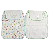 (ボリボンウーフ)boribon oeuf　ソージュ ベビー 汗取りパッド (ブルー)