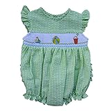 Carriage Boutique SHIRT ベビー・ガールズ US サイズ: 24 Months カラー: グリーン