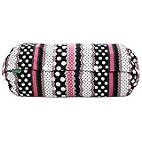 acortile 抱っこ紐収納 カバー 【裏生地ブラック】 リバーシブル pink縦レース 日本製 シッカリ生地 【90日保証付】