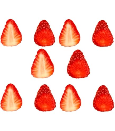 Amazon.co.jp: 食品サンプル屋 食品サンプル イチゴ カット 3.2cm 2個1