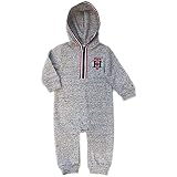 TOMMY HILFIGER トミーヒルフィガー グレーTH85フード付きロンパース (12months) [並行輸入品]