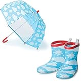 ヒ゜チョンアンフ゛レラ ソラ＆レインブーツ（15cm） 傘 子供 45cm 長靴 キッズ 15cm レインブーツ 女の子 男の子
