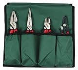Wiha 30990 Ergo Soft Grip Industrial Set In Canvas Pouch, 4 Piece Set by Wiha