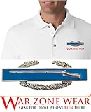 War Zone Wear刺繍ゴルフシャツW / cib 4L