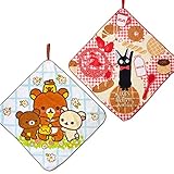 子供 ループタオル ハンドタオル タオルハンカチ ループ付き タオル 抗菌防臭加工 2枚組 fo-750h No.02