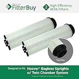 2 - Hoover WindTunnel, EmPower, Savvy Washable Long-Life HEPA Filters, Part 's 40140201, 43611042 & 