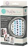 Hold Me Close Muslin 100% Cotton Nursing Scarf (Teal Blue & Green Arrows) by Hold Me Close