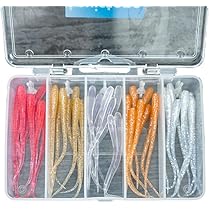 Amazon.co.jp: 【Levistone】 メバル アジング ワーム 2.5インチ 6.5cm