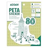 ワールドクラフト ムーミン ステッカー PETAステッカー MOOMIN80TH MOSC-P556