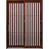 YKKAP 断熱玄関引戸 冴II 紅板2枚建[ランマ無] DHS-3671:D3仕様[幅1870mm×高2259mm]