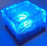 ガーデン ライト ソーラー LED 自動点灯 埋め込み可 青 ブルー